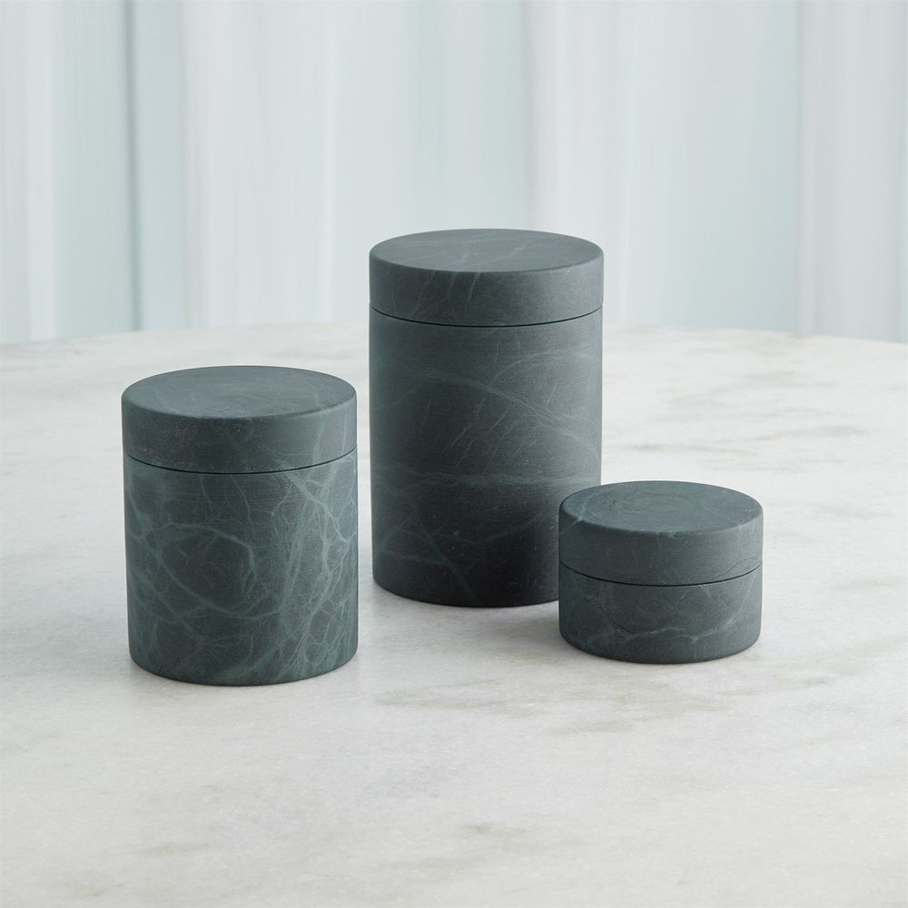 Cilindro Alabaster Box-Black/Green-Med