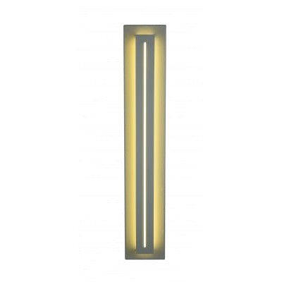 Avenue Outdoor The Bel Air Collection Silver Led Wall Sconce Silver LED