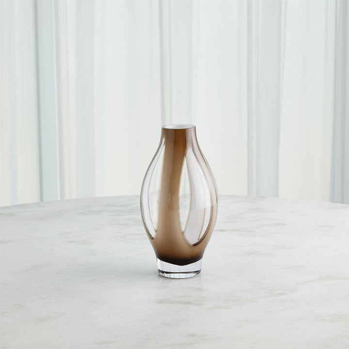 Fly Through Vase-Topaz-Lg