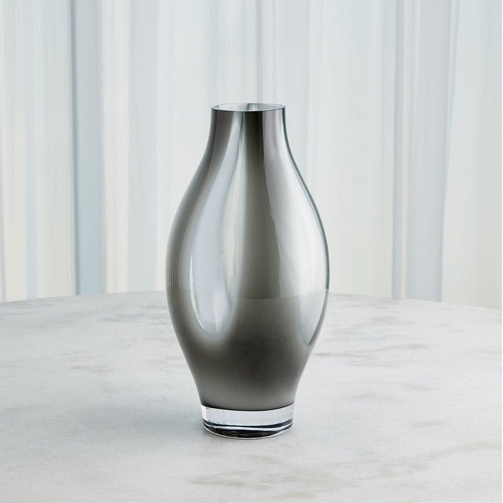 Fly Through Vase-Grey-Lg