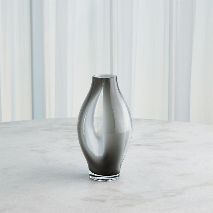Fly Through Vase-Grey-Lg