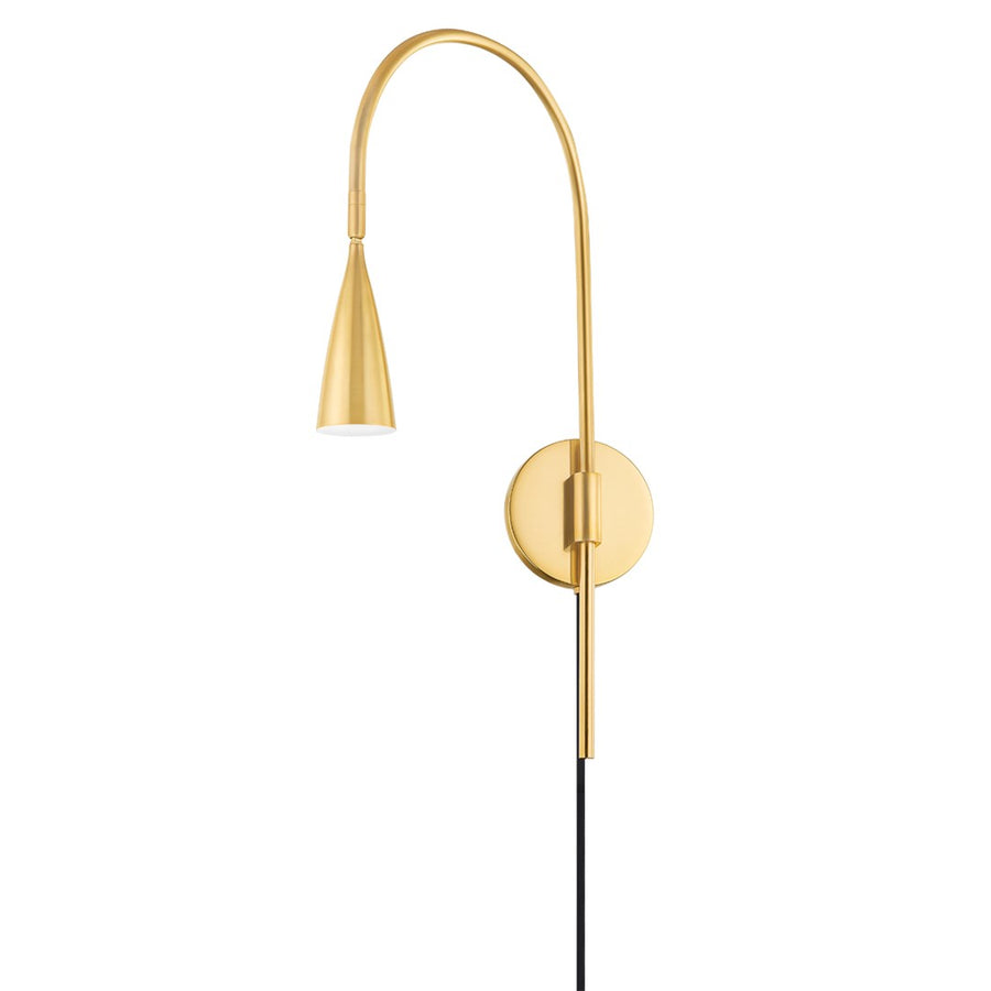 Jenica 1 Light Portable Sconce-Mitzi-HVL-HL811201-AGB-Outdoor Wall Sconces-1-France and Son
