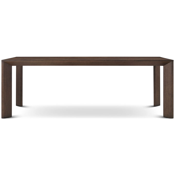 Lisbon Rectangular Dining Table - Signature / Brown