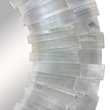 Selenite Round Mirror - image 3