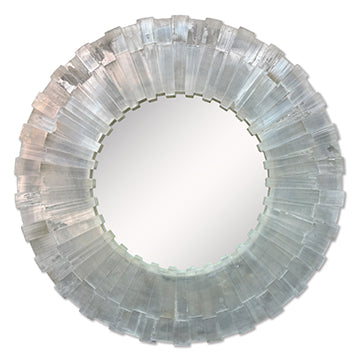 Selenite Round Mirror - 74004-980-042