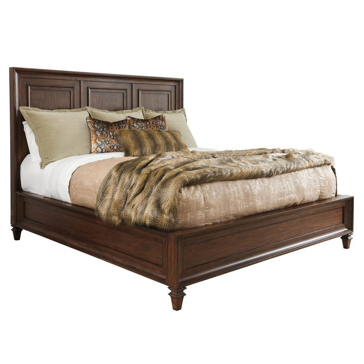 Beds Walnut Creek Wood Panel Bed 6/6 King - Montecito