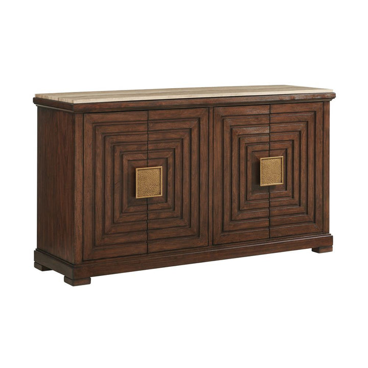Sideboards & Credenzas Los Gatos Buffet With Stone Top - Montecito