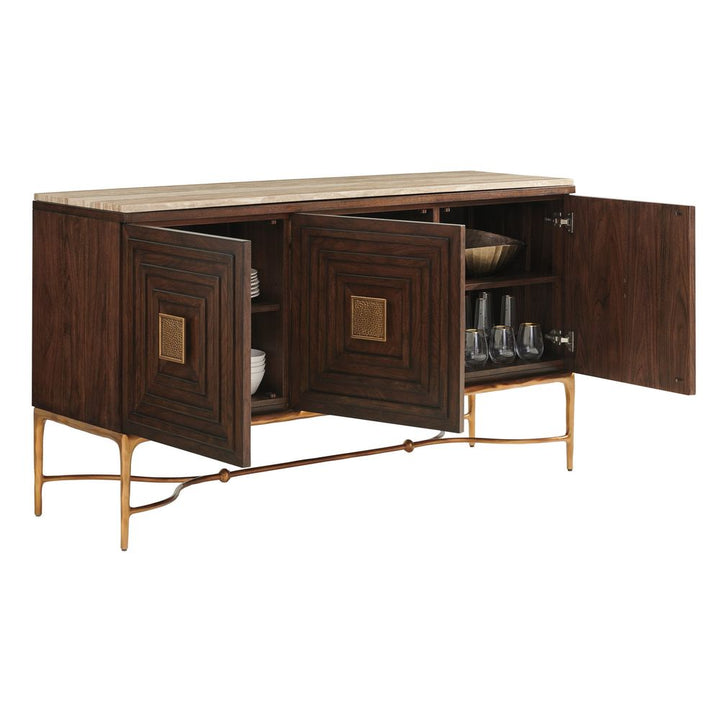 Sideboards & Credenzas Tiburon Sideboard With Stone Top - Montecito