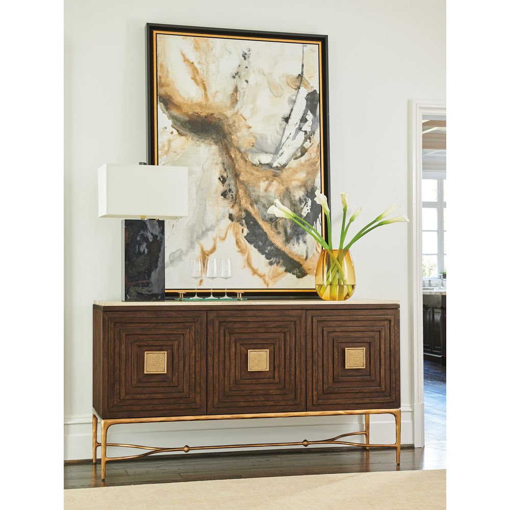 Sideboards & Credenzas Tiburon Sideboard With Stone Top - Montecito
