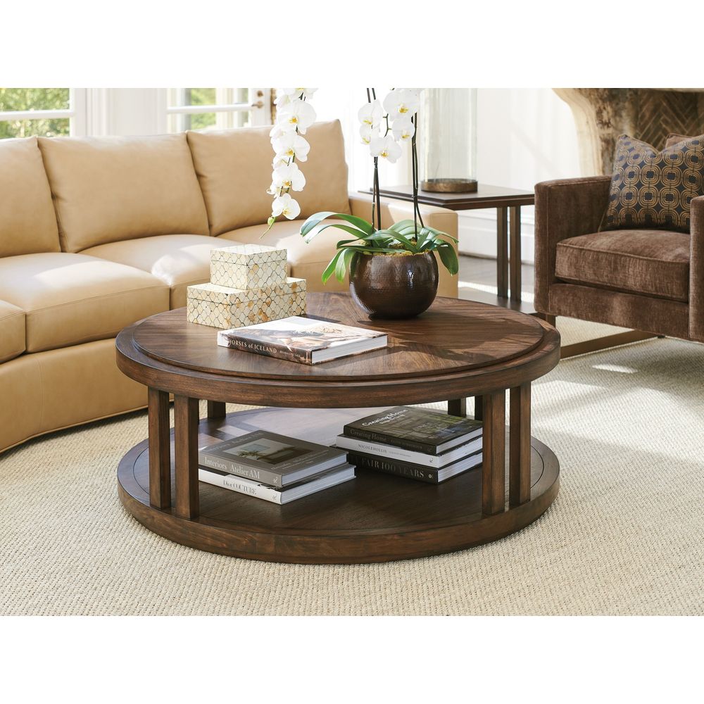 Coffee Tables Stinson Round Cocktail Table - Montecito
