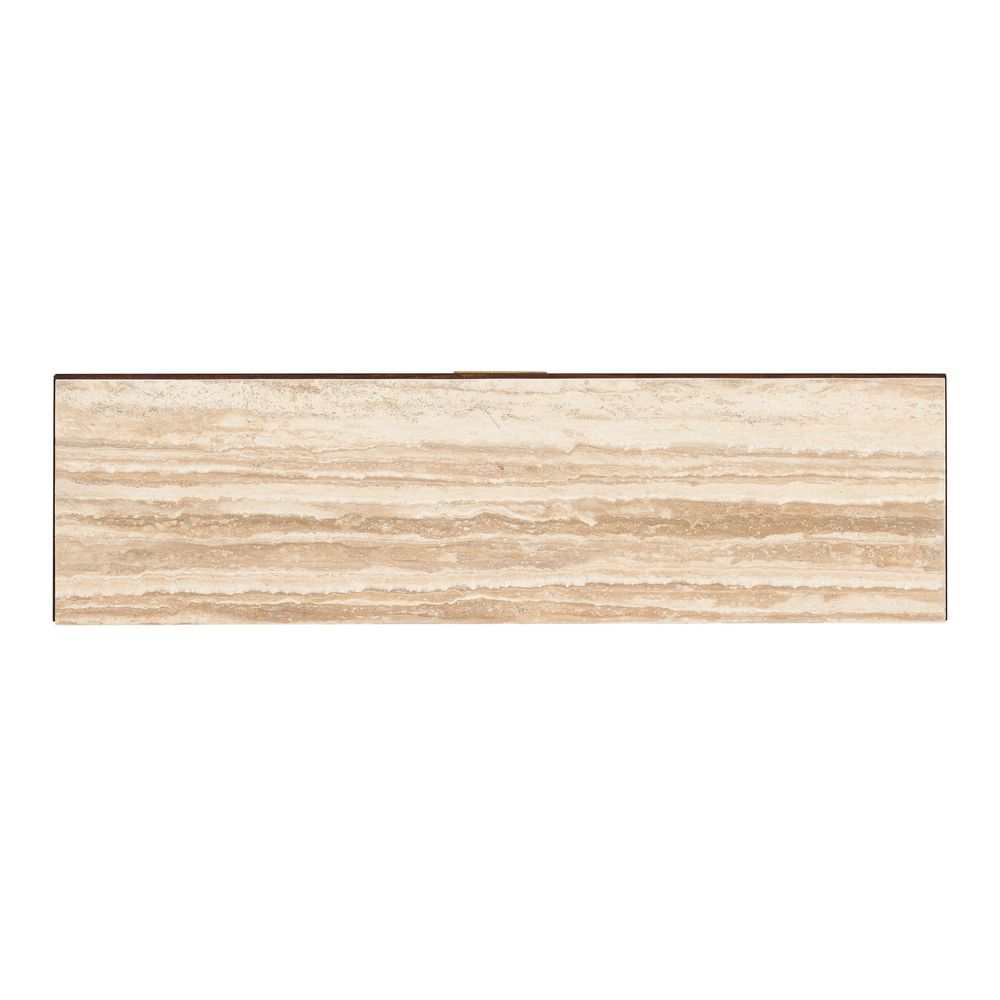 Santa Clara Hall Chest With Stone Top - Montecito