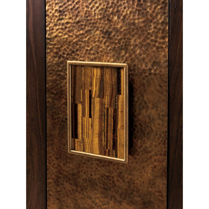 Cabinets & Curios Santa Clara Hall Chest With Stone Top - Montecito