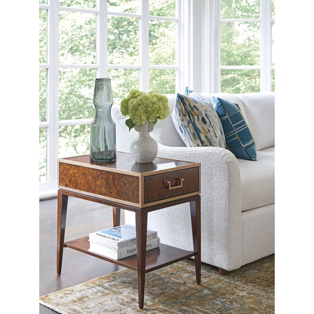 Side Tables Shelton Box On Stand End Table