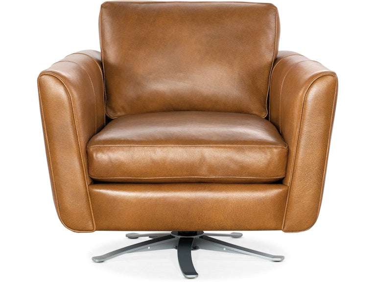 Alora Swivel Chair-Bradington Young-BradingtonYoung-745-25SW-912500-97-Lounge ChairsCharcoal-2-France and Son