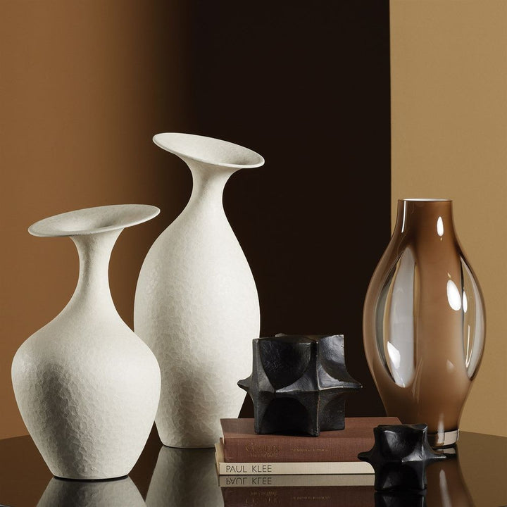 Fly Through Vase-Topaz-Lg