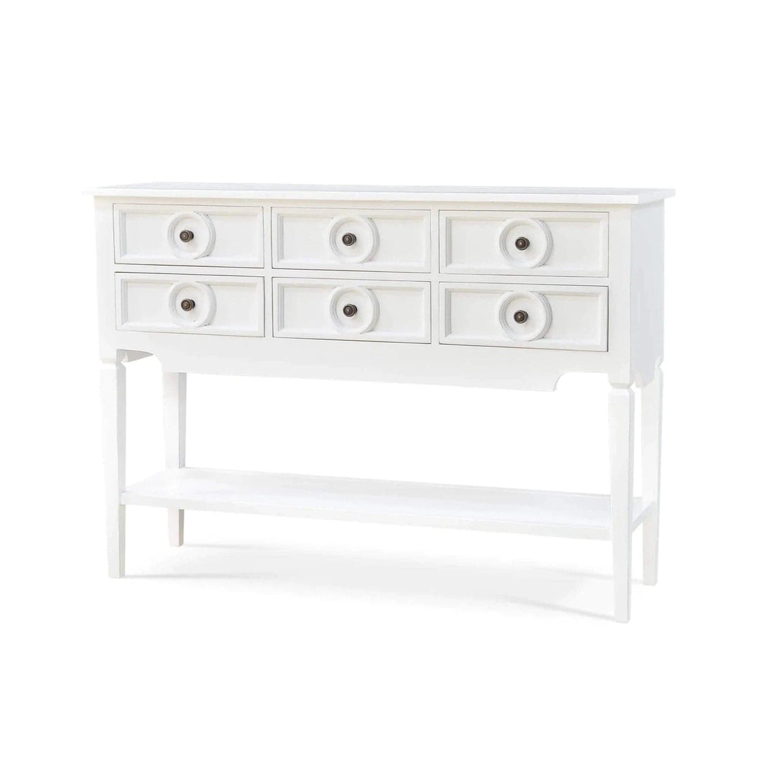 Orleans Console Table-Bramble-BRAM-74882STW-Console TablesStraw Wash-4-France and Son