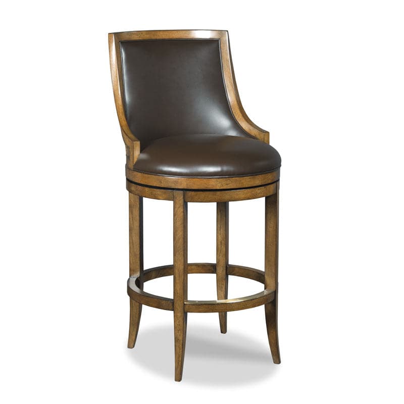 Redding Bar and Counter Stool-Woodbridge Furniture-WOODB-7500-20-Stools & OttomansBar Stool-1-France and Son