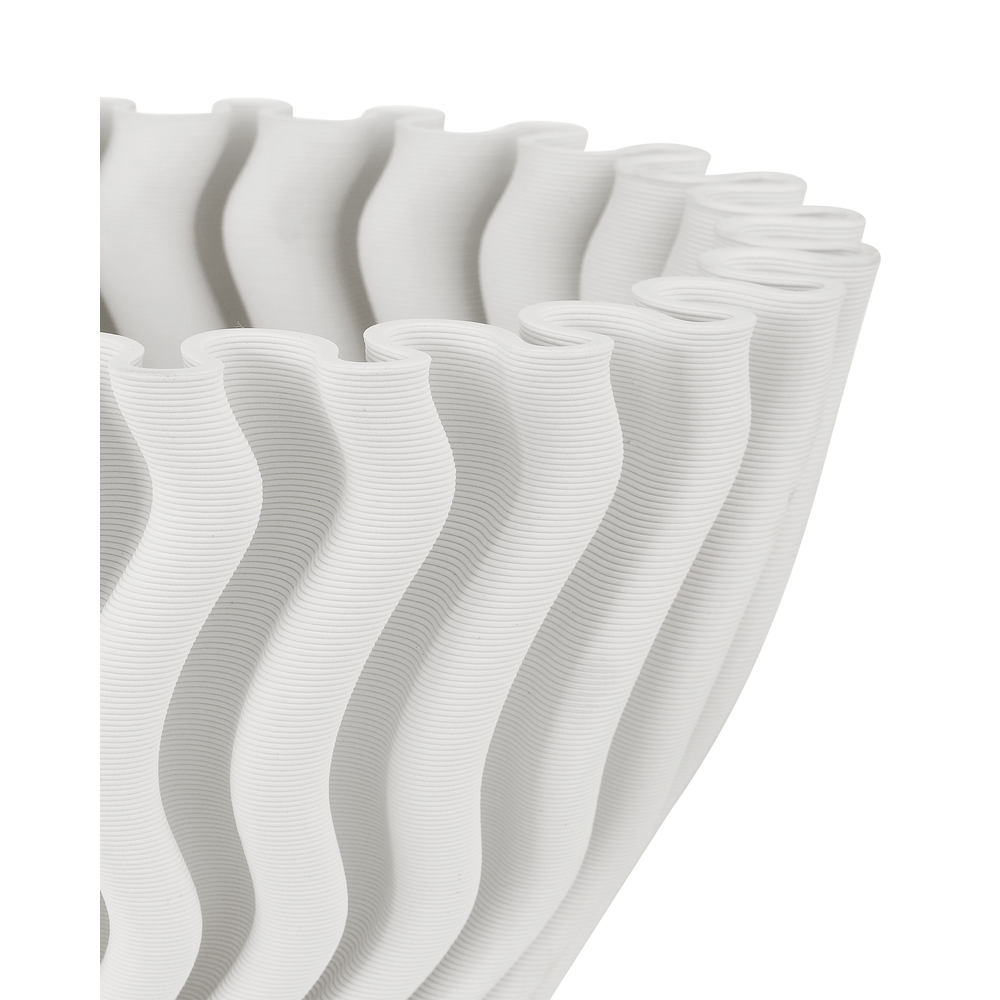 Vases Ripple White Vase