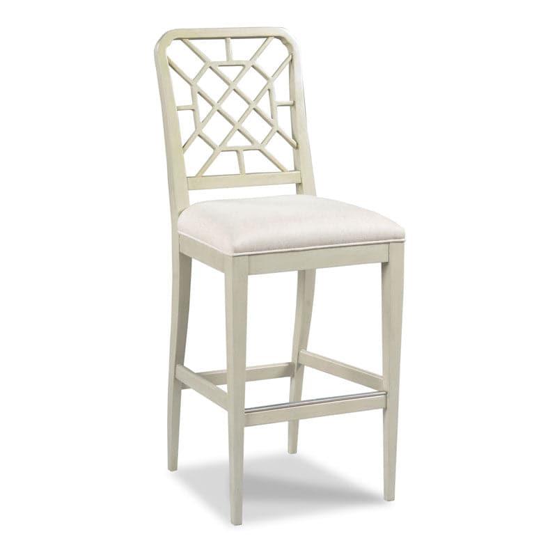 Merrion Bar Stool-Woodbridge Furniture-WOODB-7508-65-Bar StoolsGraystone Finish-3-France and Son