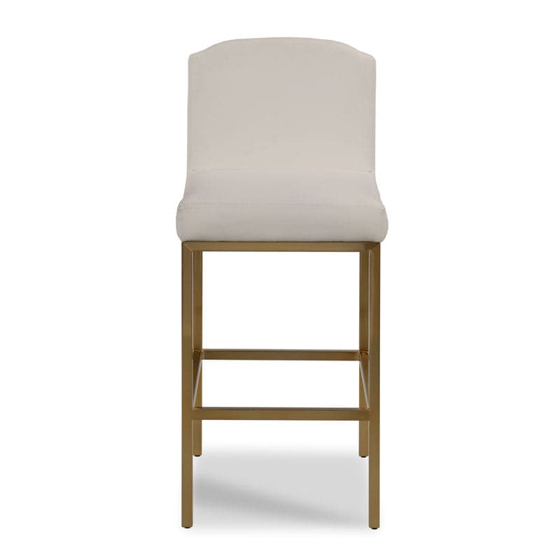 Venice Bar Stool-Woodbridge Furniture-WOODB-7510-55-Bar StoolsBrass-5-France and Son