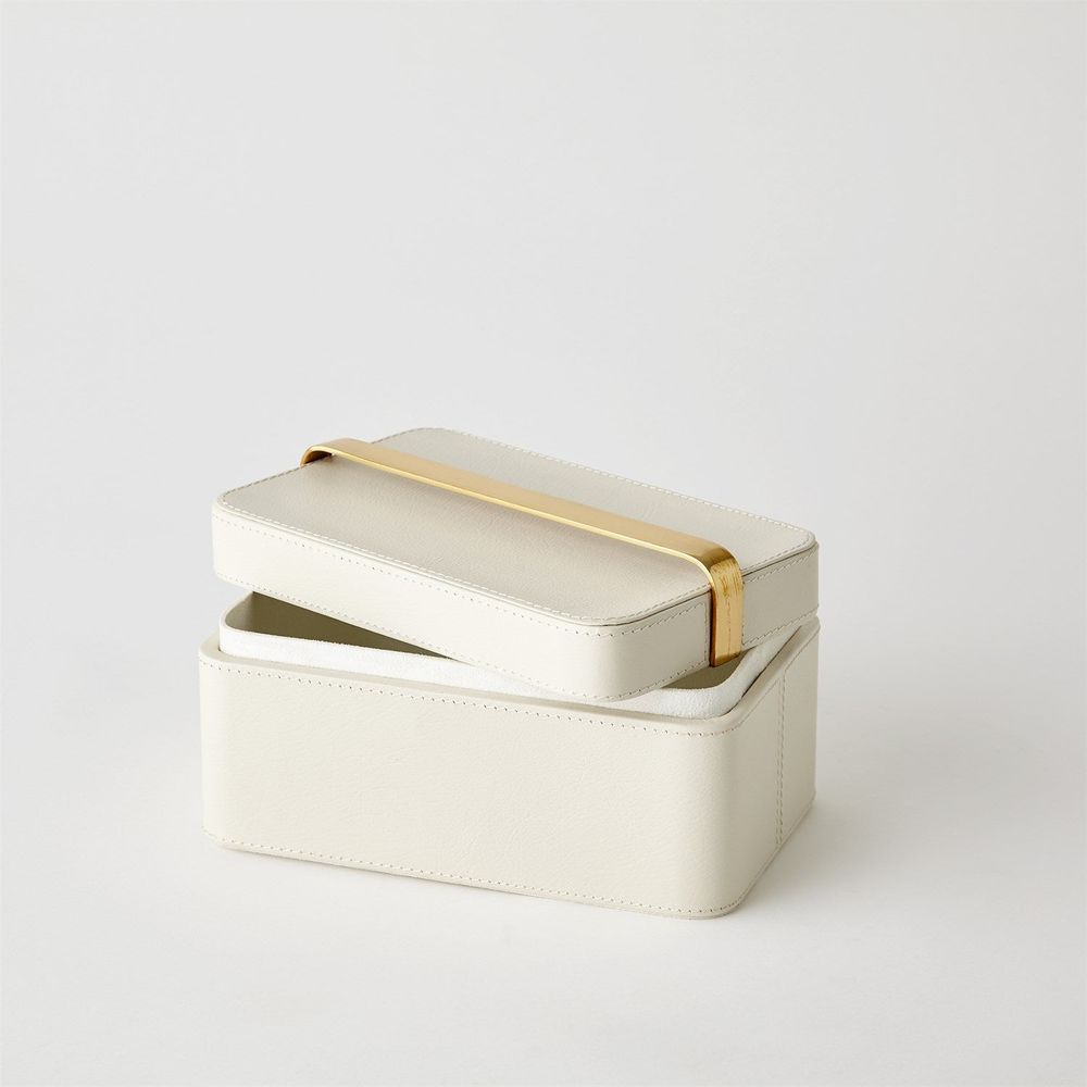 Avery Decorative Box-Milk-Lg