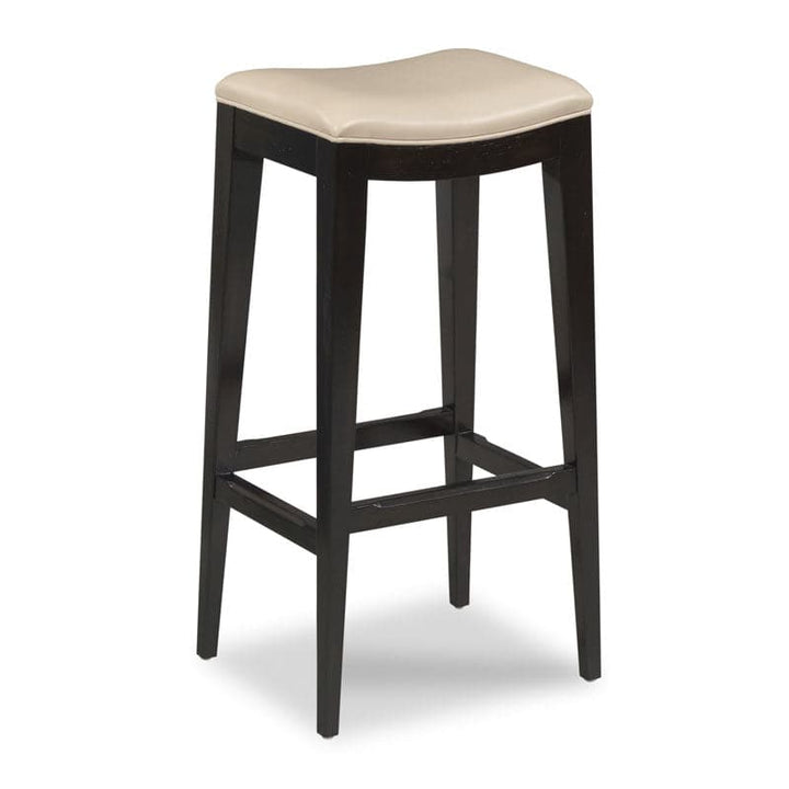 Petite Bar Stool-Woodbridge Furniture-WOODB-7530-30-Bar StoolsBlack Finish-2-France and Son