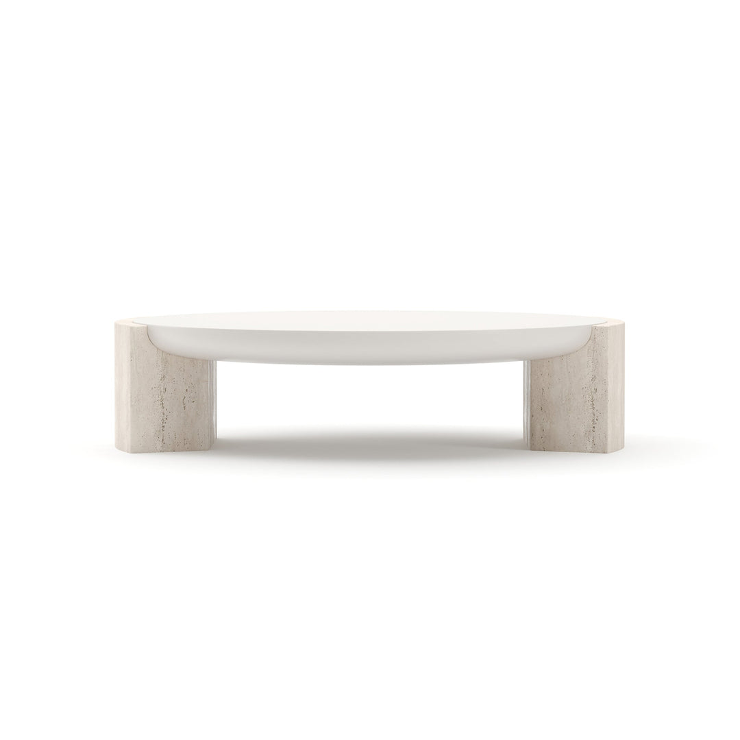 Overlap Round Cocktail Table