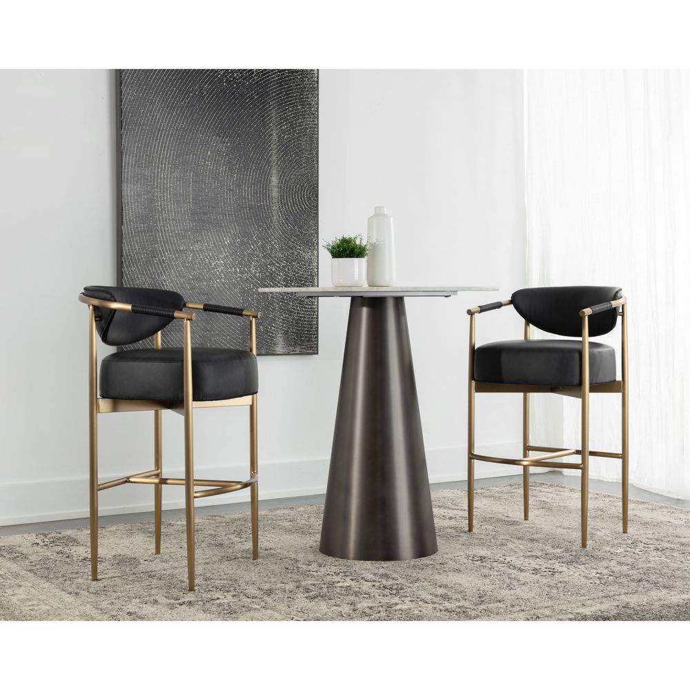 Bar & Counter Stools Heloise Barstool - Bravo Black