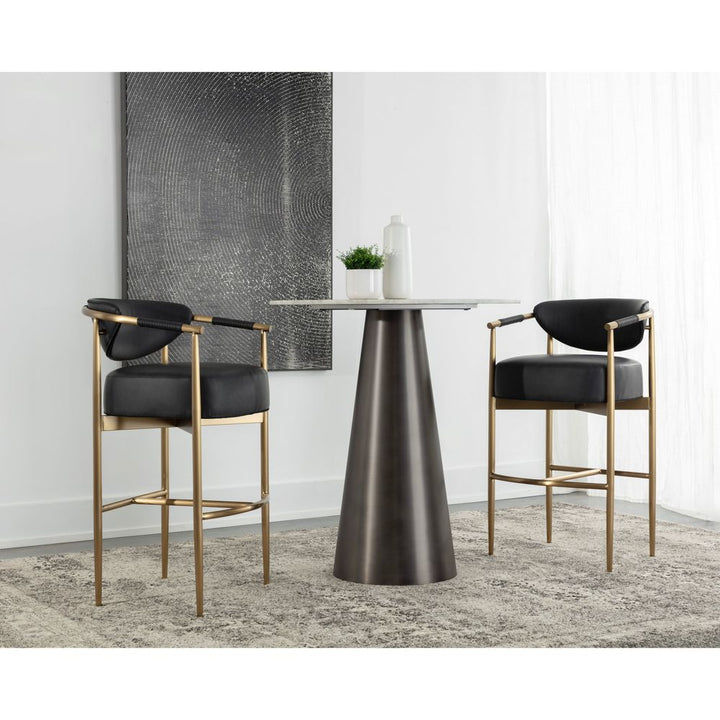 Bar & Counter Stools Heloise Barstool - Bravo Black