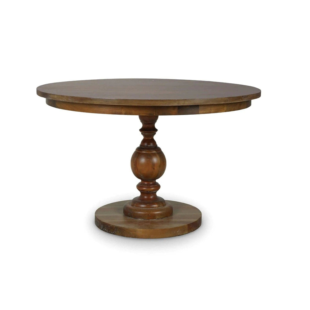 Goucho Round Dining Table-Bramble-BRAM-75695STW-Dining Tables48"-2-France and Son