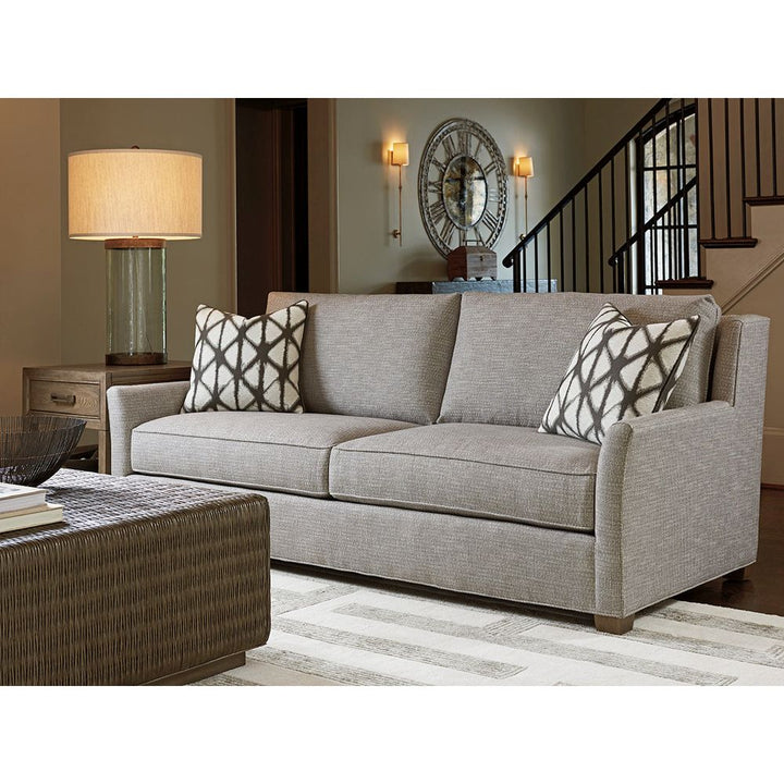Seawatch Woven Cocktail Table - Smoke Gray