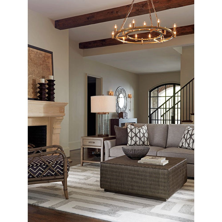 Pearce End Table - Hatteras Gray