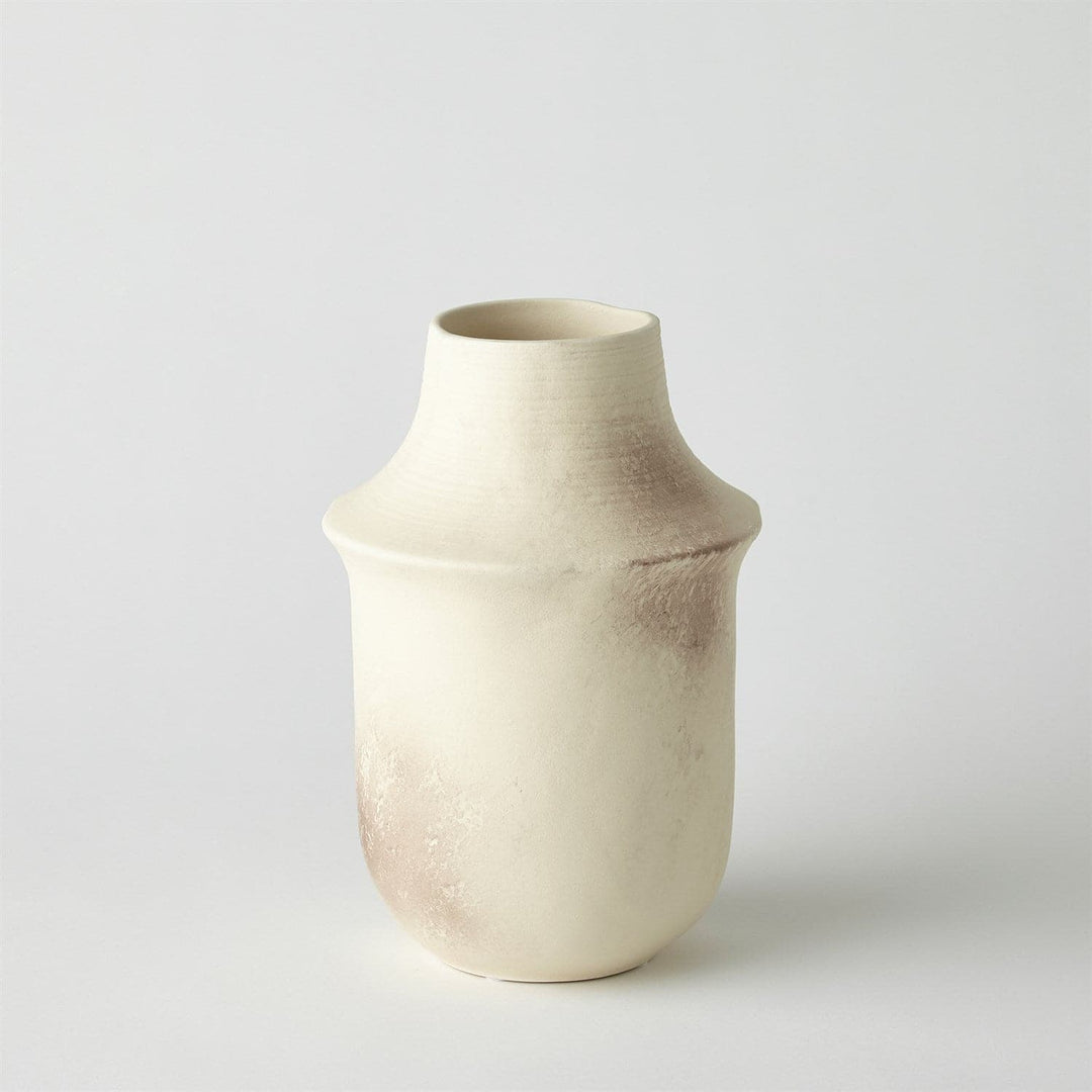 Fladis Collection-Global Views-GVSA-7.10401-DecorFladis Vase-Matte Cream Marble / Short-5-France and Son