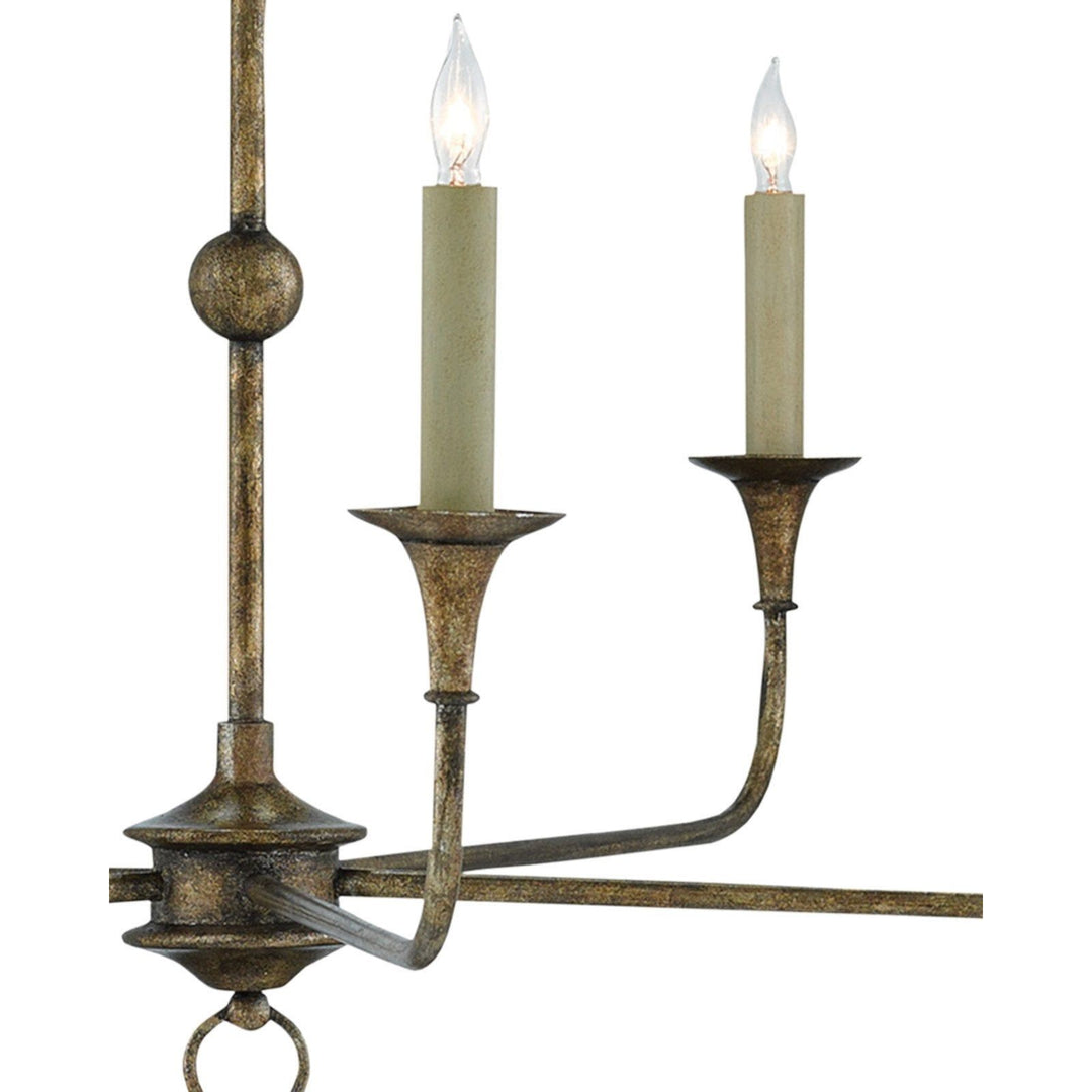 Nottaway Small Bronze Chandelier