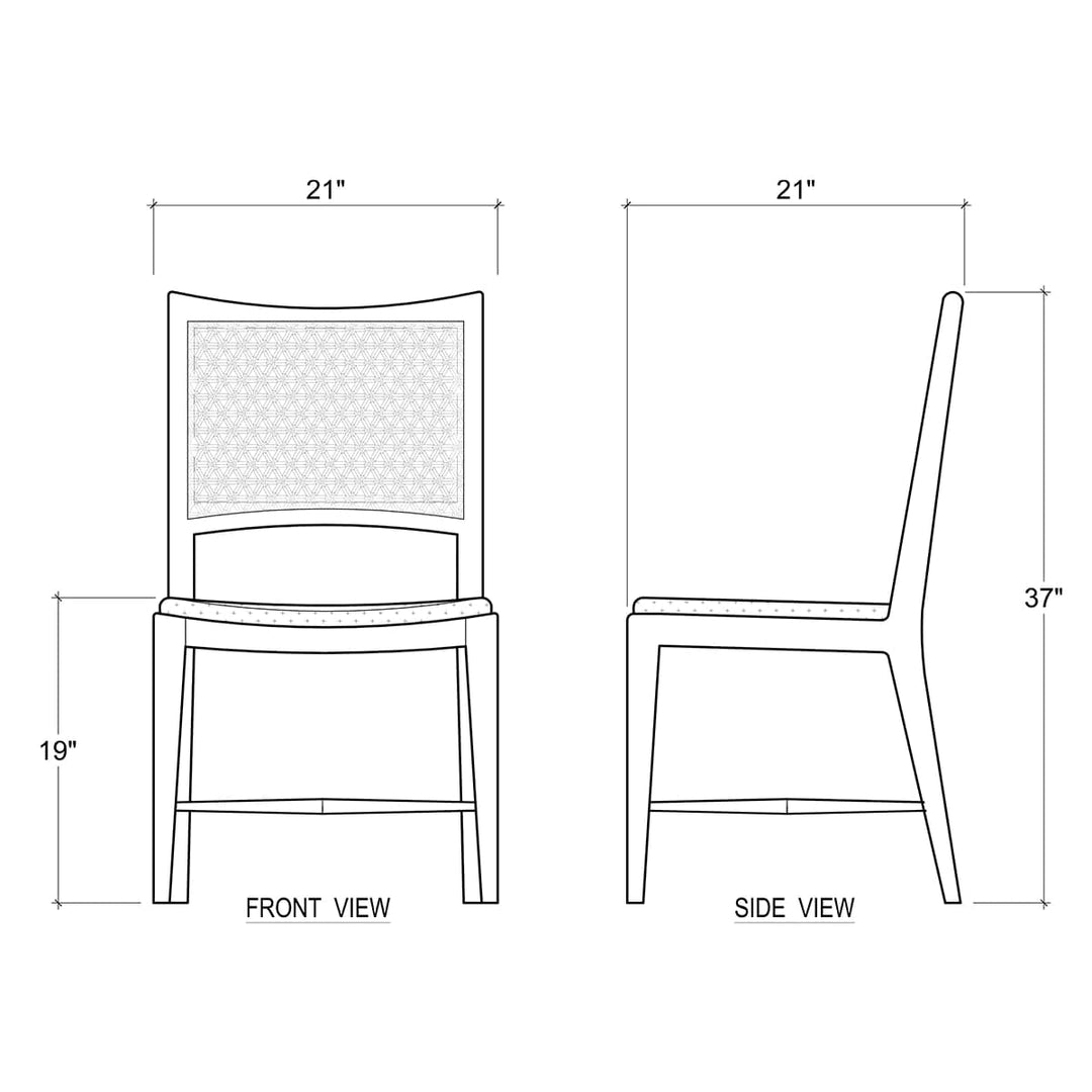 Dulwich Dining Chair-Bramble-BRAM-76450STWSF204--Dining Chairs-5-France and Son