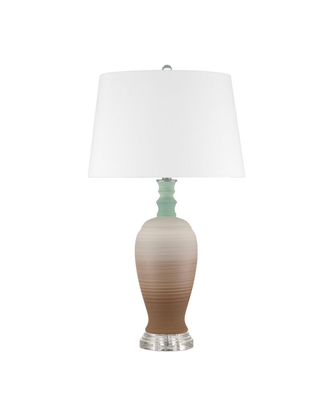 Table Lamps Happy 80's Brown & Pale Blue Table Lamp