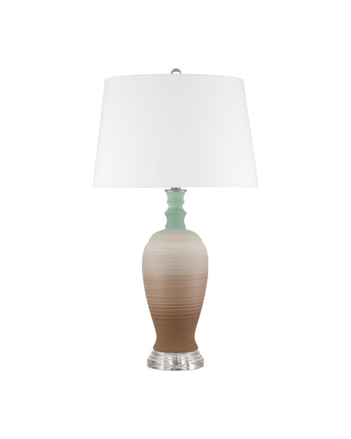 Table Lamps Happy 80's Brown & Pale Blue Table Lamp