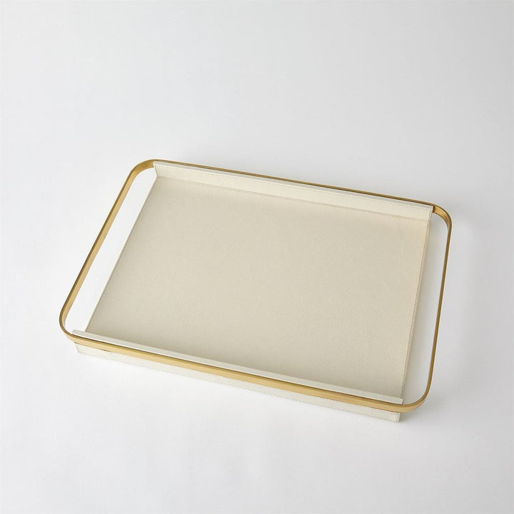 Serveware: Trays Avery Serving Tray-Milk-Lg