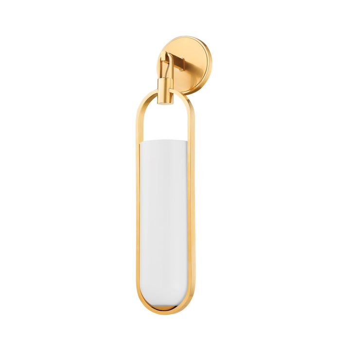 LORIMER Wall Sconce-Hudson Valley-HVL-7922-AGB-Wall LightingBrass-1-France and Son