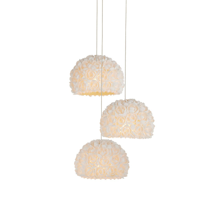 Virtu 3-Light Round Multi-Drop Pendant