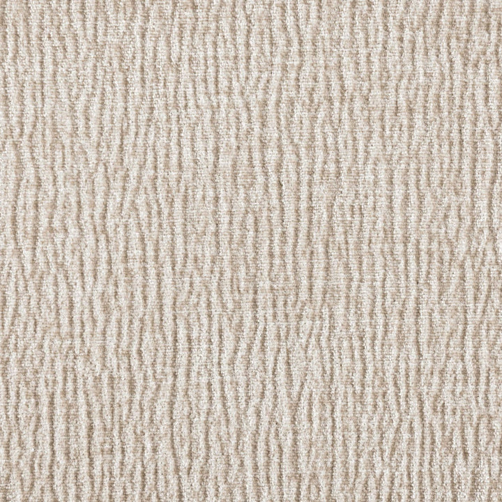Bastille Chenille Fabric Upholstered Dining Side Chair — Beige / Brushed Brass