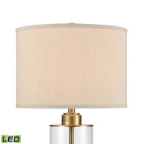 Fermont 28'' High 1-Light Table Lamp - Clear - Includes LED Bulb-Elk Home-ELK-77149-LED-Table Lamps-2-France and Son