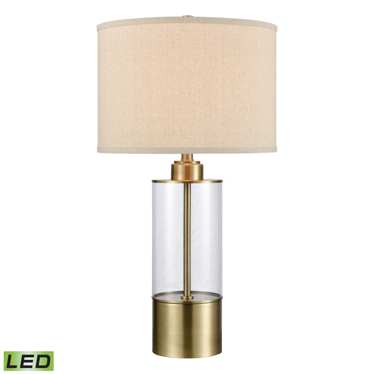 Fermont 28'' High 1-Light Table Lamp - Clear - Includes LED Bulb-Elk Home-ELK-77149-LED-Table Lamps-1-France and Son