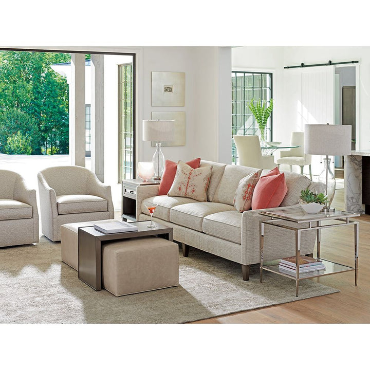 Side Tables Athene Stainless End Table - Platinum