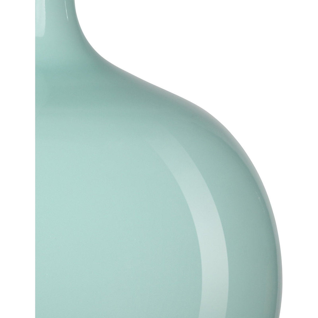 Celadon Medium Green Straight Neck Vase