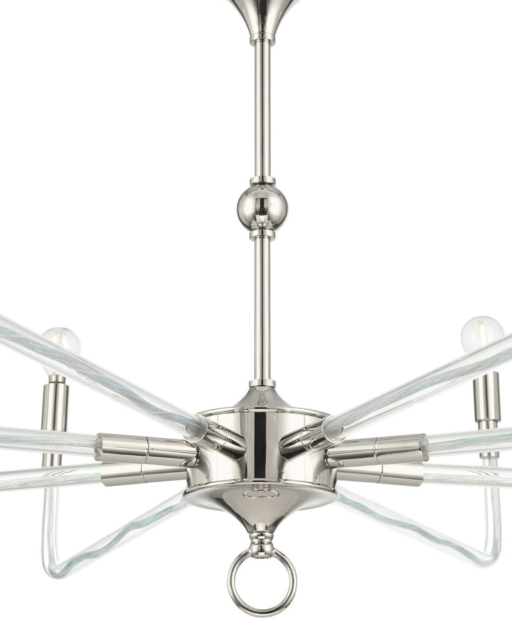 Chandeliers Nantucket Nickel Chandelier