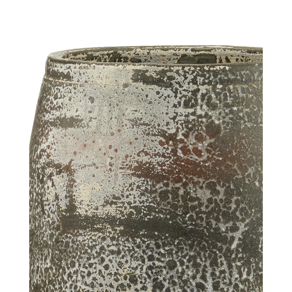 Outdoor Planters Sicilia Medium Antique White Planter