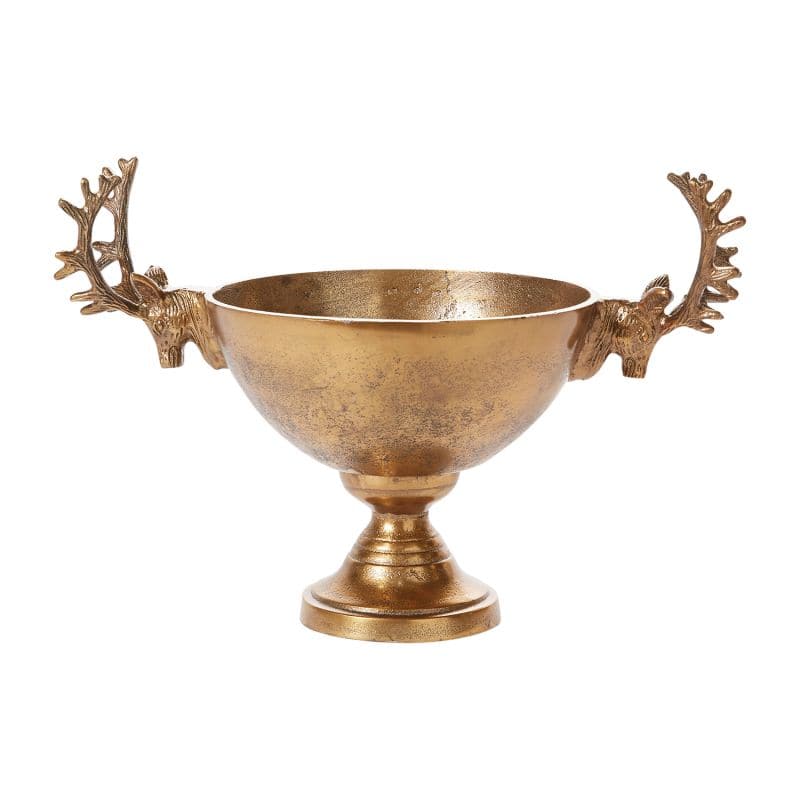 Golden Buck Bowl-Accent Decor-ACCENT-78485-Decorative ObjectsSmall-1-France and Son