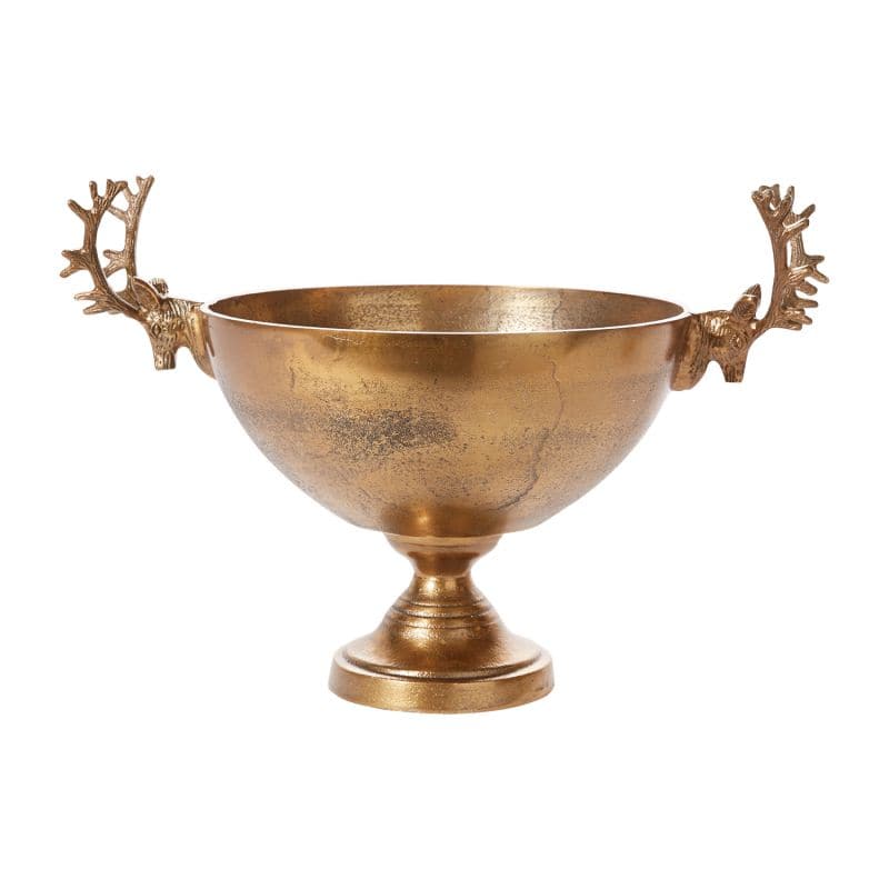Golden Buck Bowl-Accent Decor-ACCENT-78486-Decorative ObjectsLarge-2-France and Son