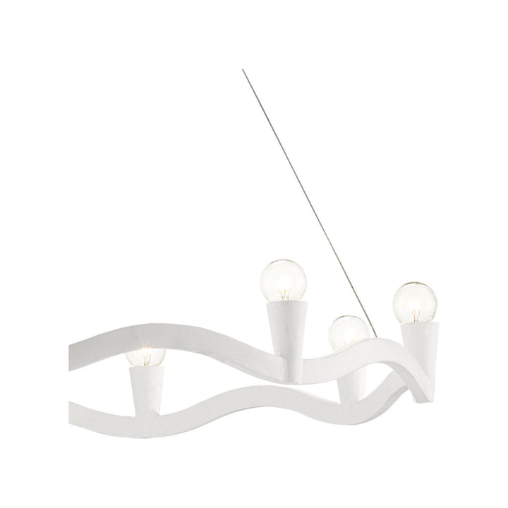 Serpentina White Chandelier